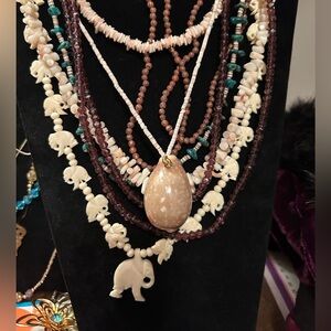 Beach Boho Necklace Bundle Worth Over $80